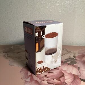 Enjoy Stackable Coffee Maker Boxed Set - White